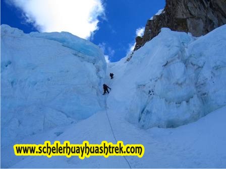 Rumbo al Campo I del Quitaraju - Alpamayo